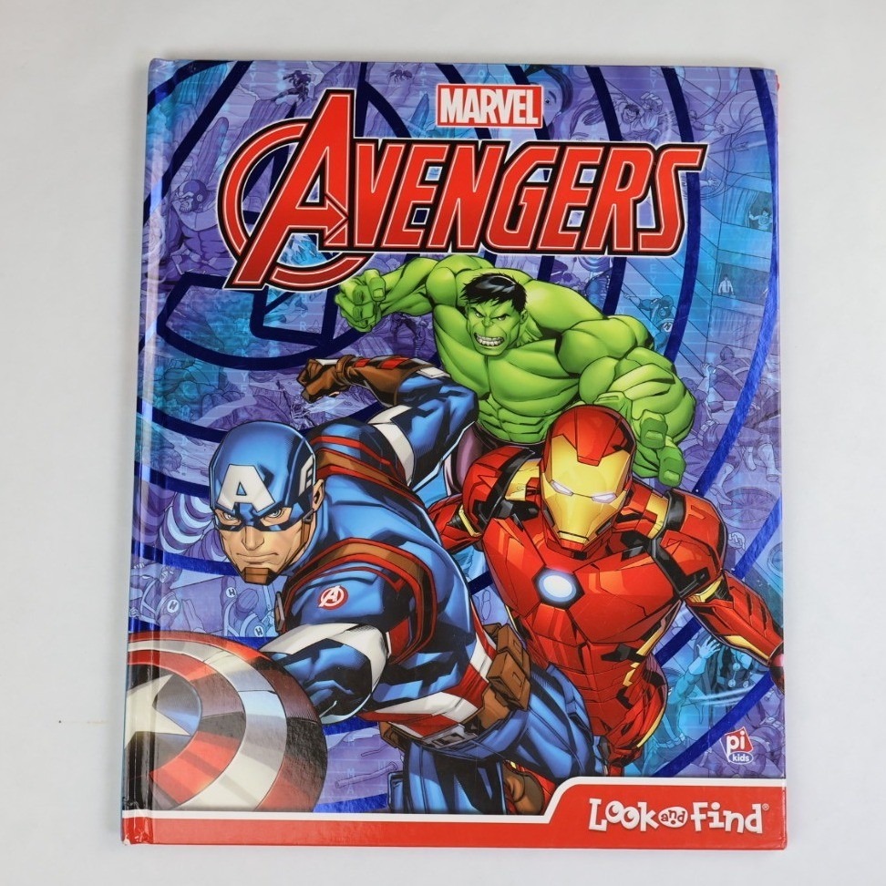 Marvel Avengers Look And Find Hardcover Kids Activity Book 2018 Pi Kids Mcu